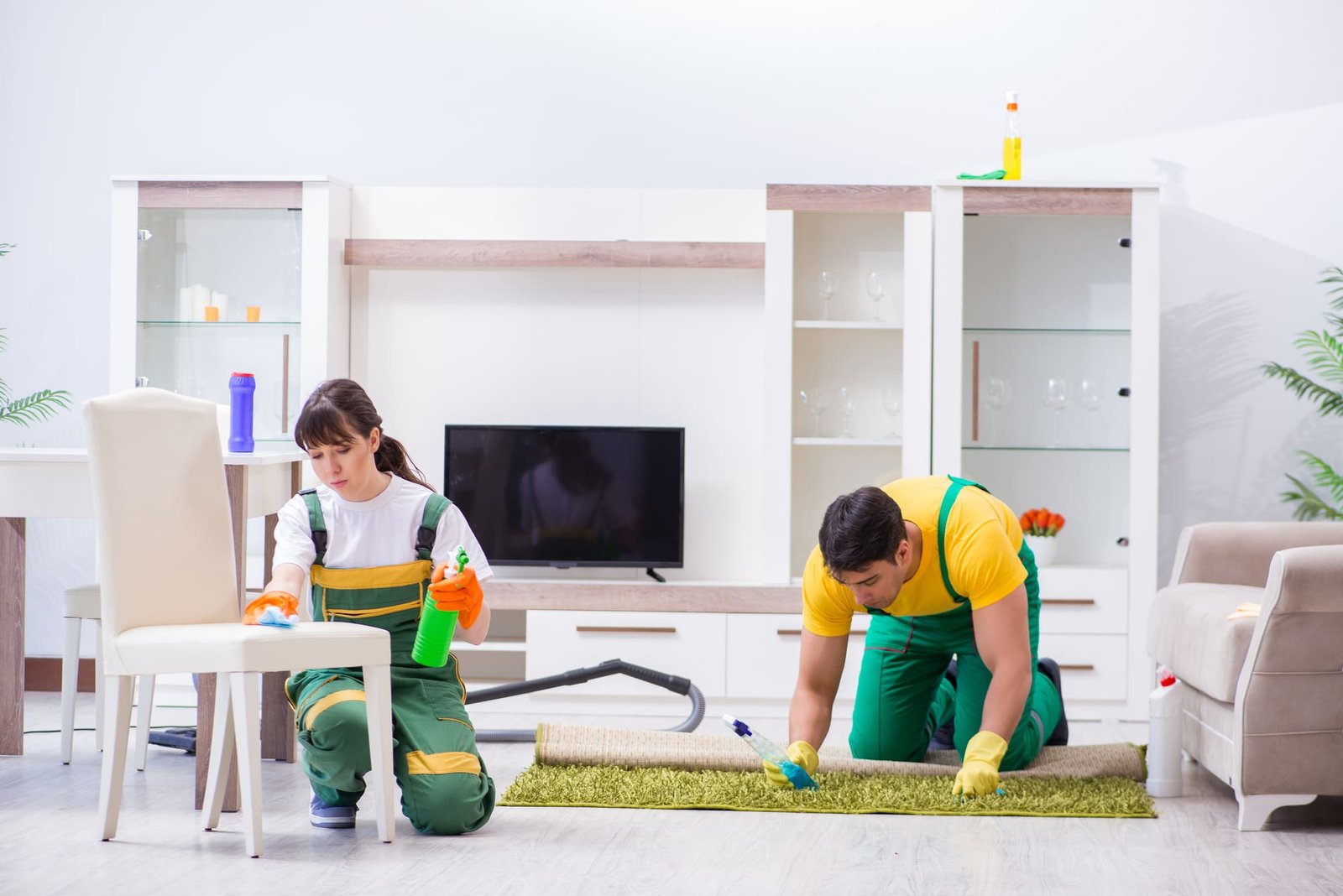 professional house cleaner