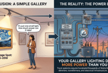 Gallery Lighting Power Demand