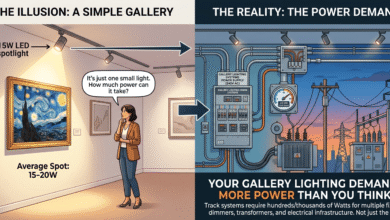 Gallery Lighting Power Demand
