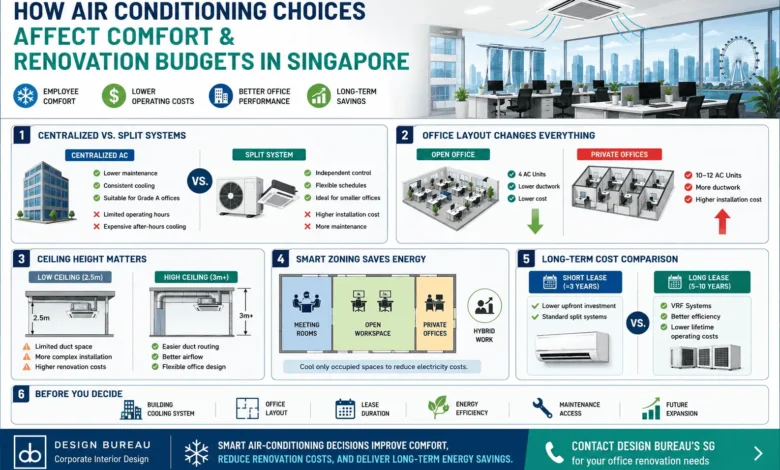 How Office air conditioning in Singapore: make better cooling decisions before you renovate